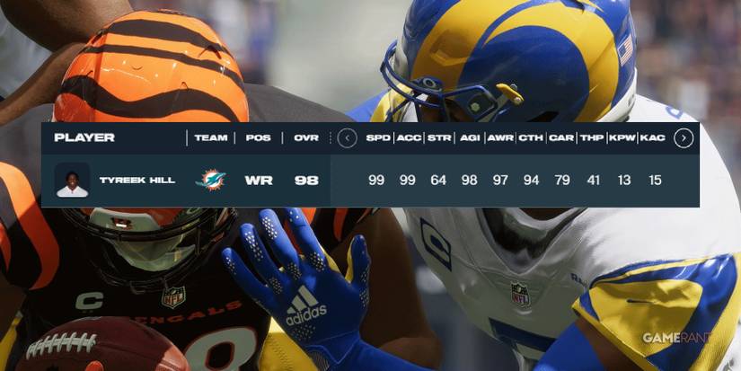 Madden NFL 23 Postseason Tyreek Hill Player Rating