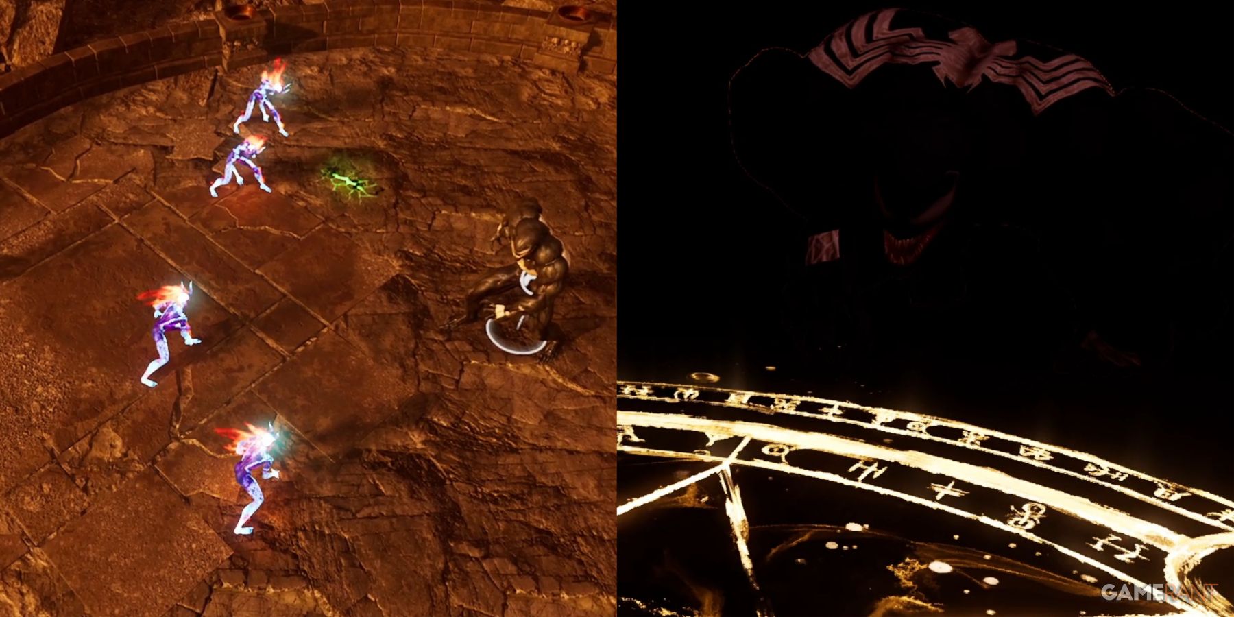 Marvel's Midnight Suns Beat Venom Challenge Mission Collage