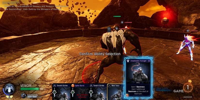 Marvel's Midnight Suns Brain Buffet Challenge Mission Step 2