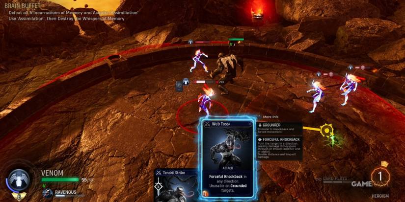 Marvel's Midnight Suns Brain Buffet Challenge Mission Step 5