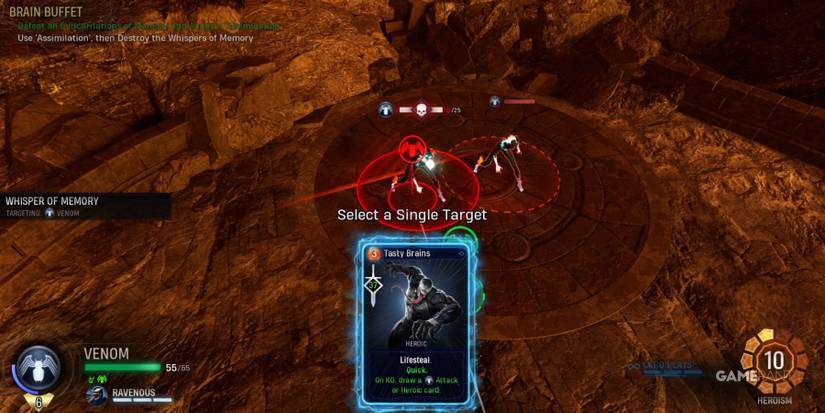 Marvel's Midnight Suns Brain Buffet Challenge Mission Step 9