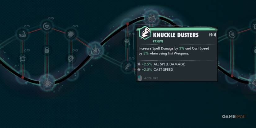 Superfuse Brute Force Berserker Knuckle Dusters Talent