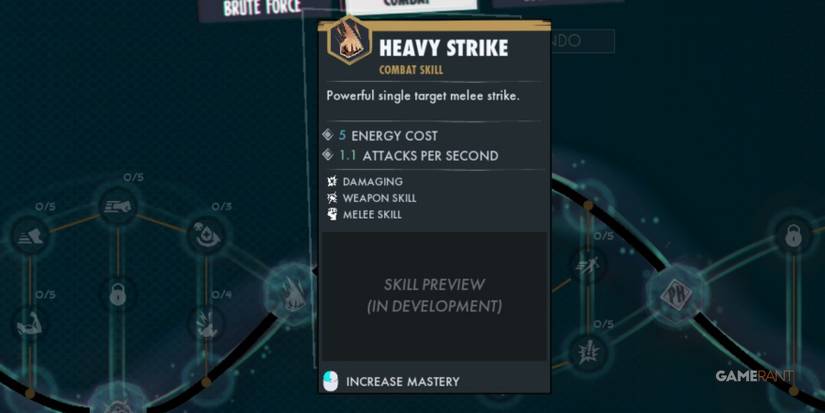 Superfuse Combat Berserker Heavy Strike Talent