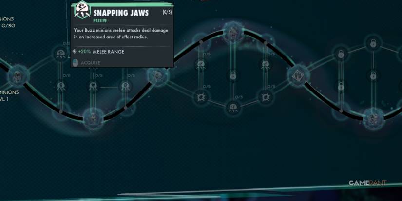 Superfuse Minions Technomancer Snapping Jaws Talent