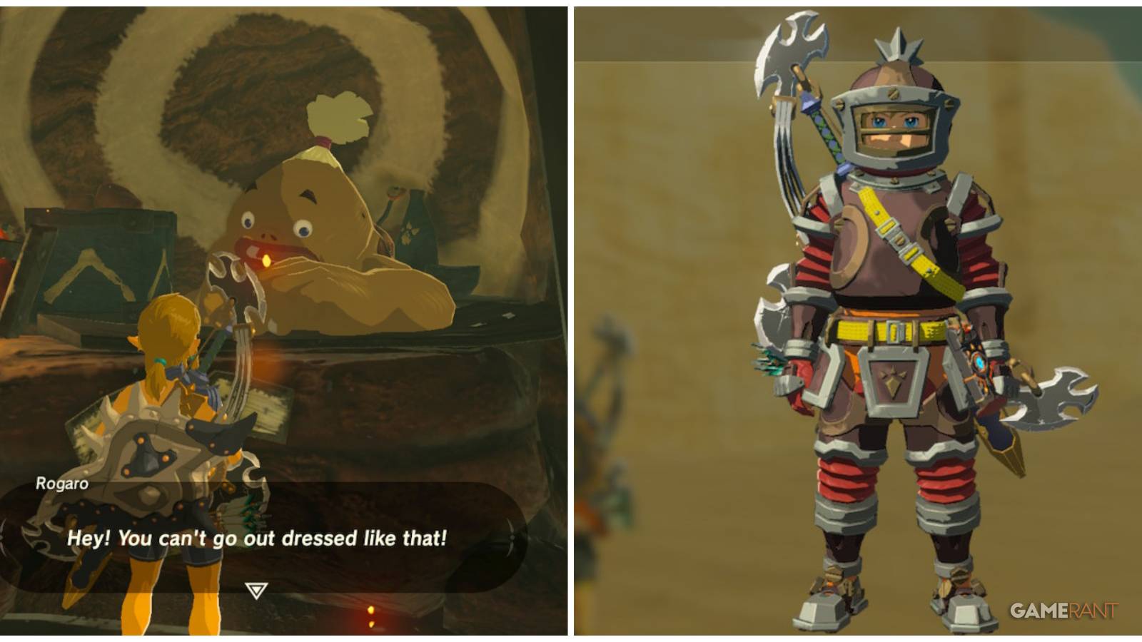 botw loz flamebreaker set