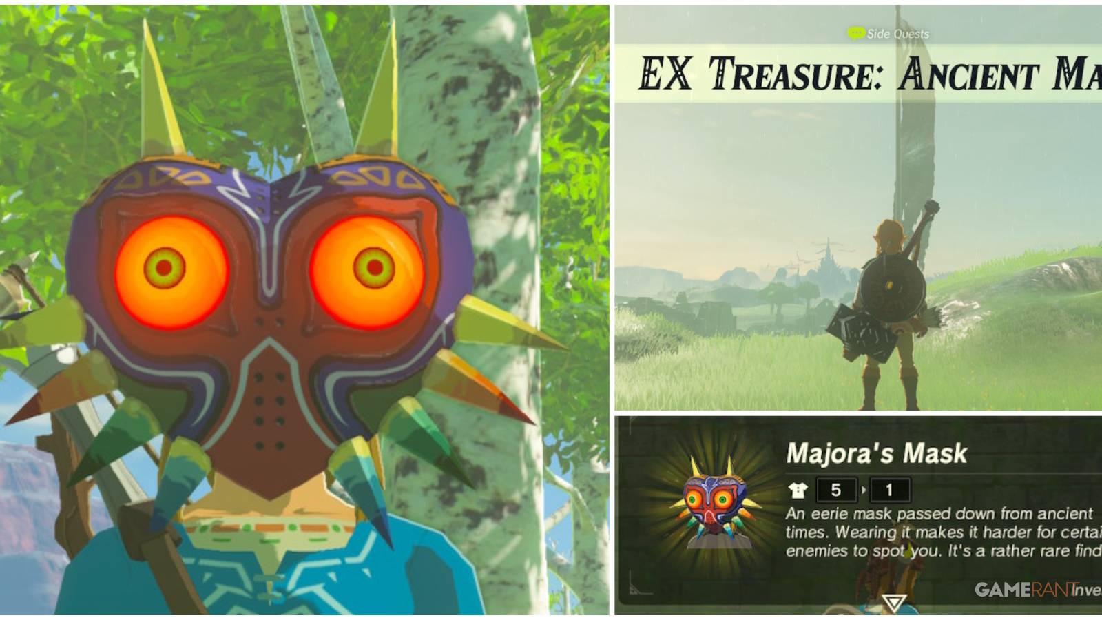 majora's mask botw dlc