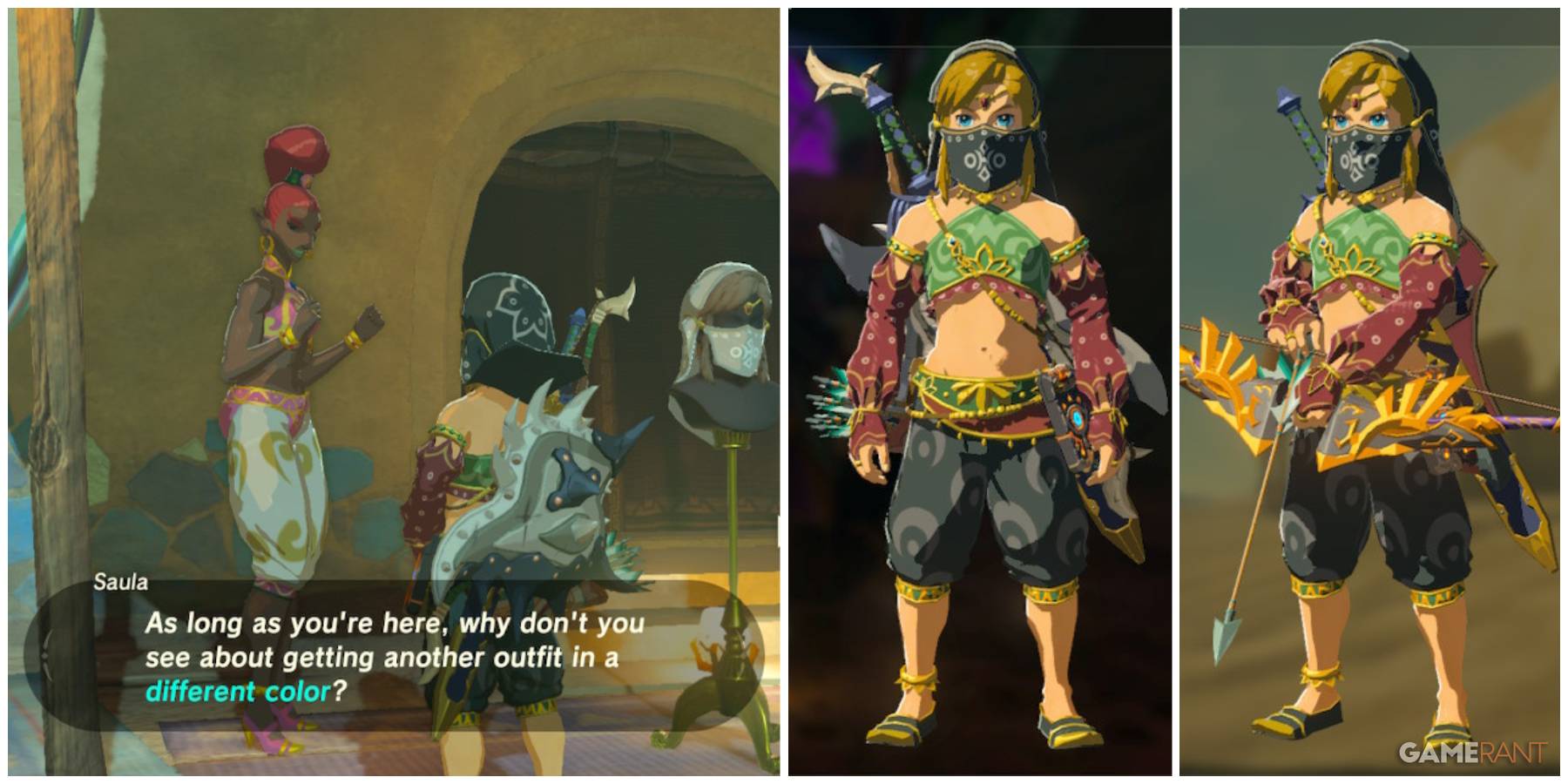 Botw gerudo outfit