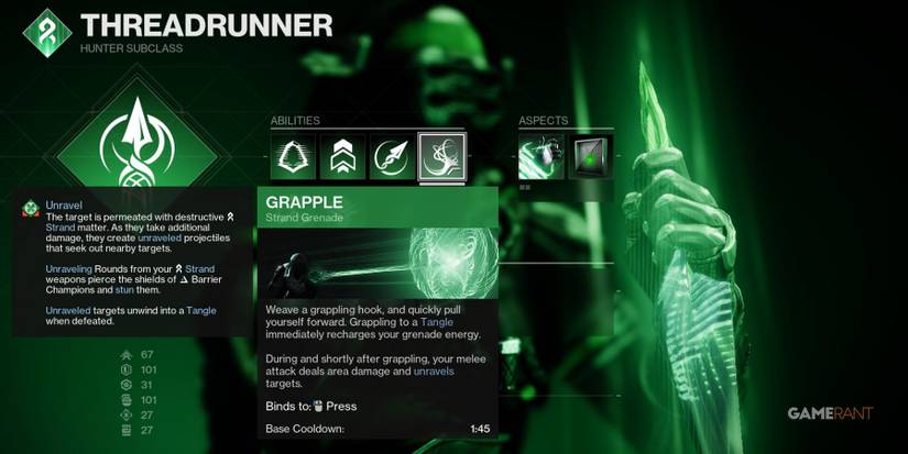 Destiny 2 Strand Grapple