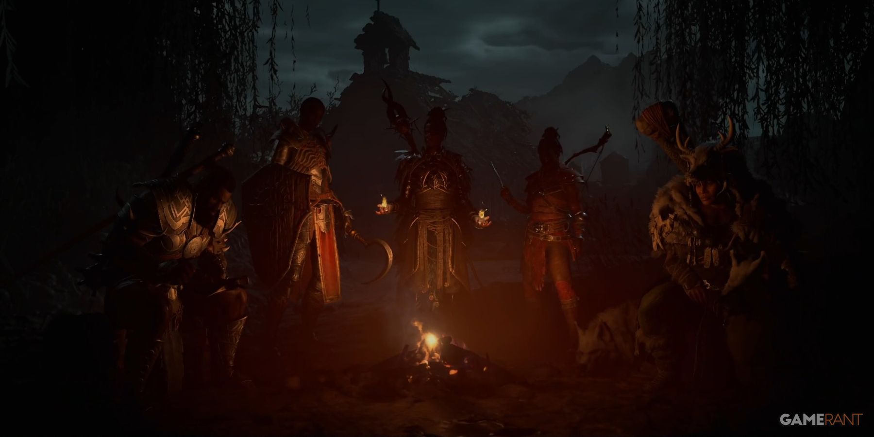 Diablo 4 Character Selection Screen