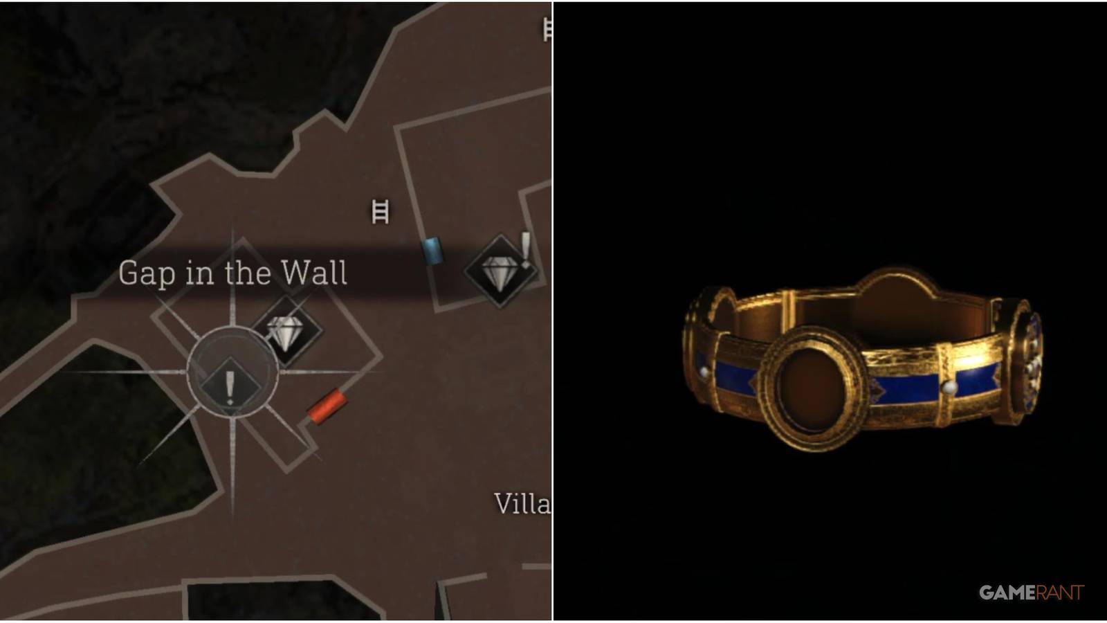 elegant bangle re4 remake gap in the wall