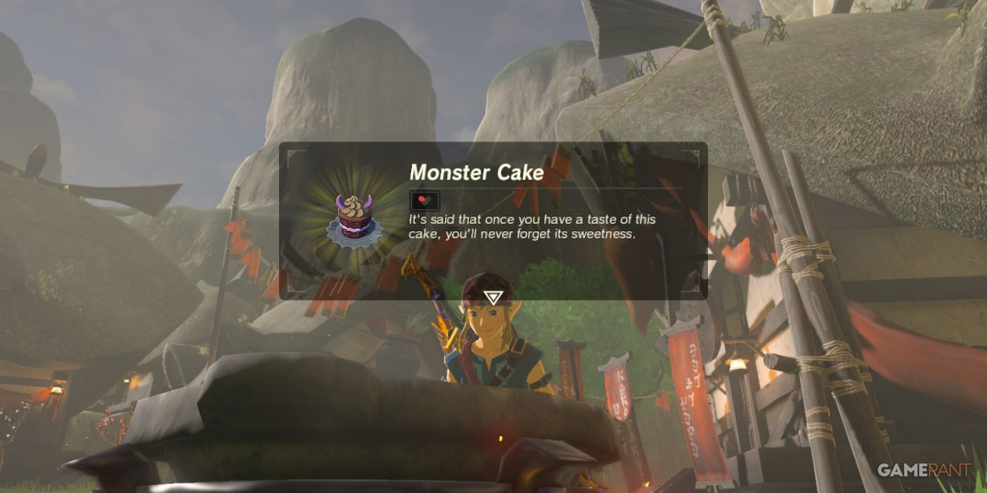 loz botw cooking monster recipes