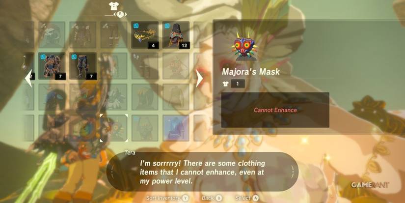 loz botw great fairy armor upgrade