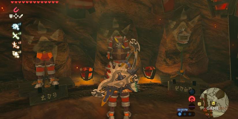 loz botw flamebreaker set