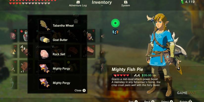 loz botw cooking