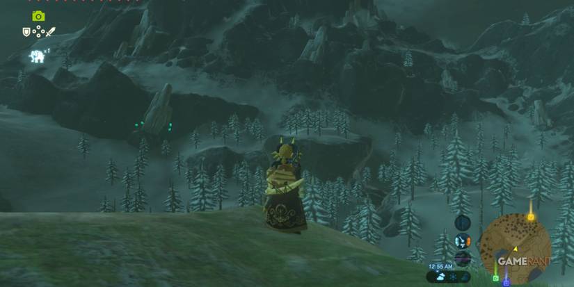loz botw mount lanayru