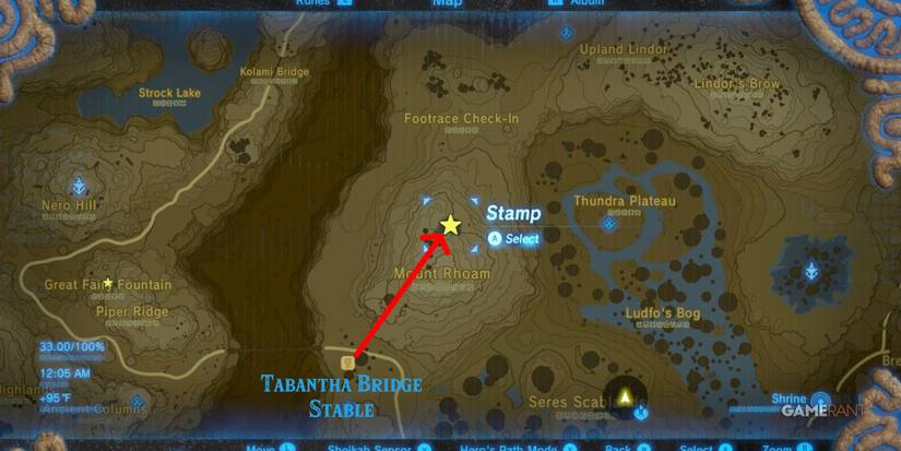 hearty bass tabantha bridge stable mount rhoam