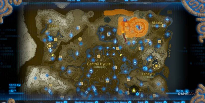 loz botw fire breath lizalfos location