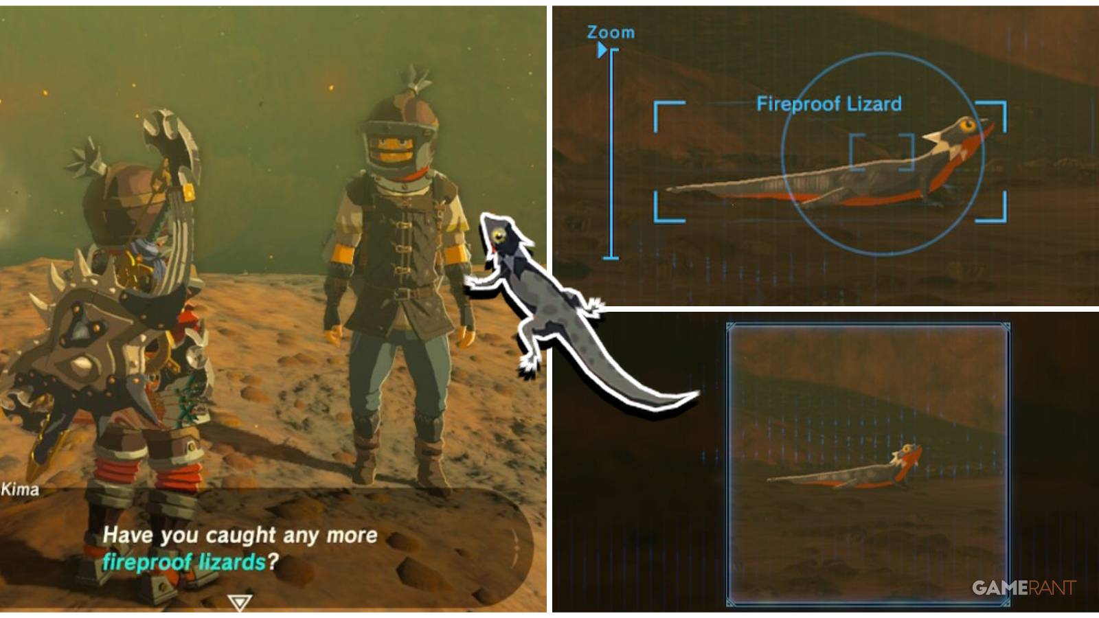 loz botw fireproof lizard feature