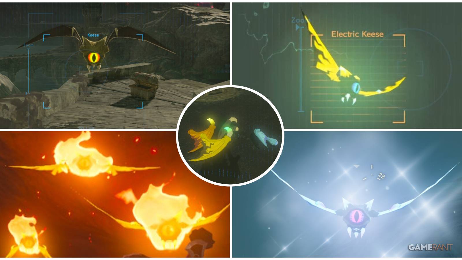 loz botw keese enemies