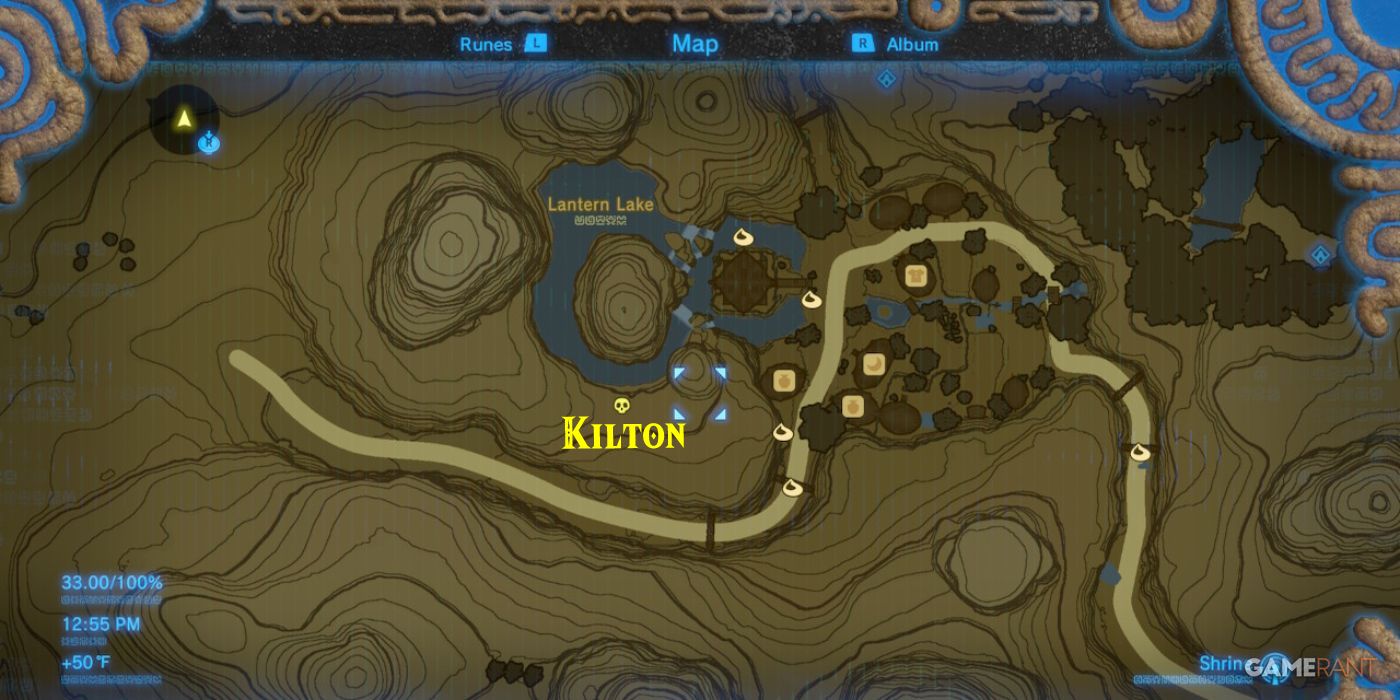 loz botw kilton kakariko village