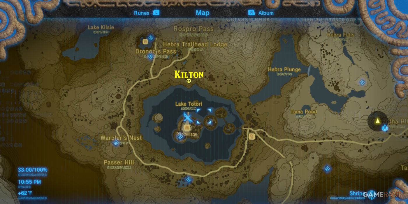 Breath of the Wild: Where to Find Fang and Bone (Kilton's Shop)