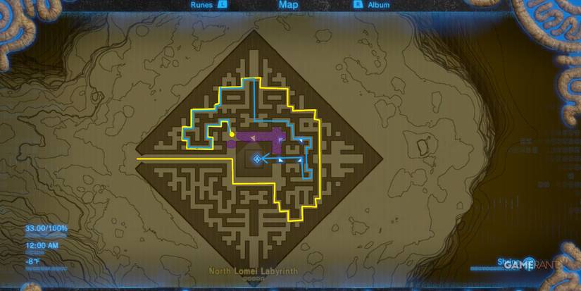 loz botw north lomei labryinth