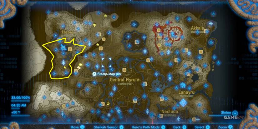 loz botw tabantha region