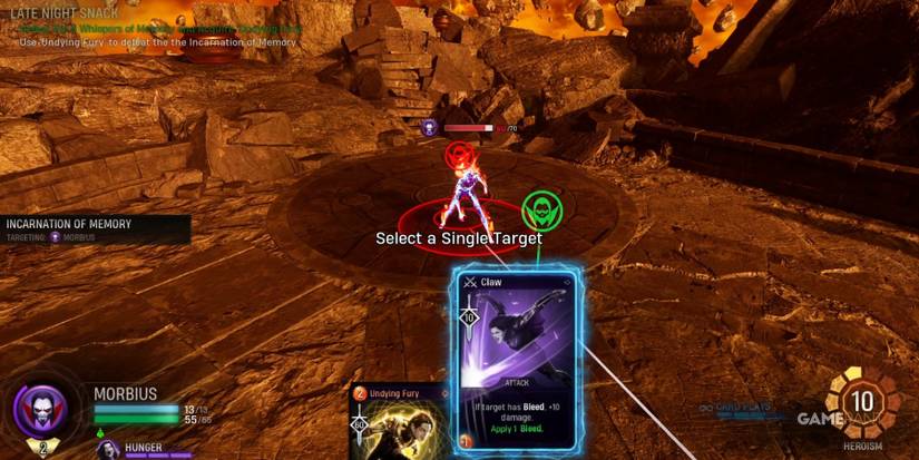 Marvel's Midnight Suns Morbius Challenge Mission Step 10