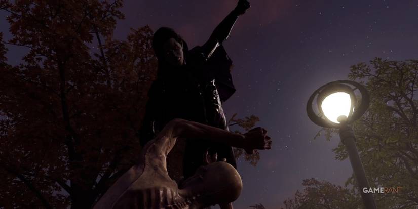 Marvel's Midnight Suns Morbius Punching An Undead Target