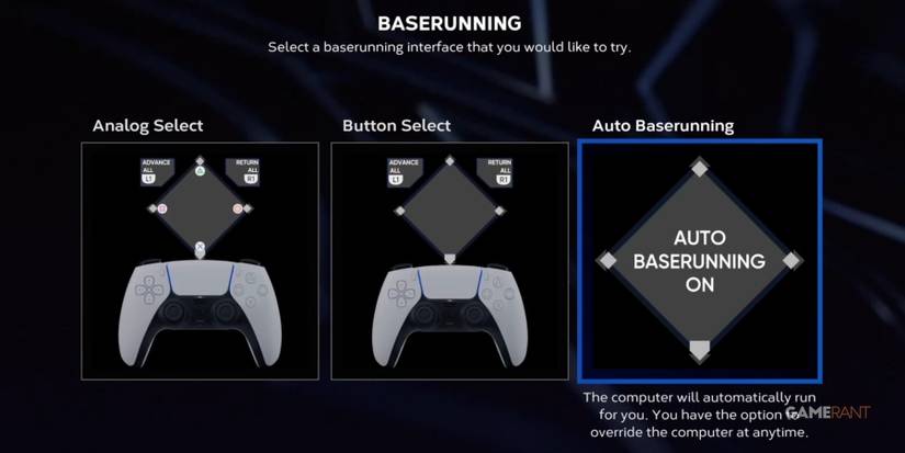 MLB The Show 23 Auto Baserunning Setting