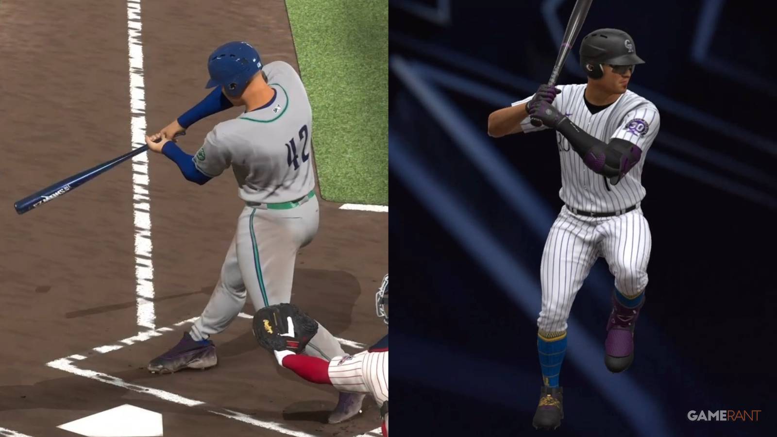 MLB The Show 23 Best Batting Stance Collage