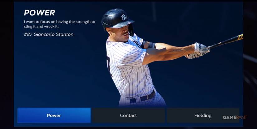 MLB The Show 23 Choosing A Power Achetype