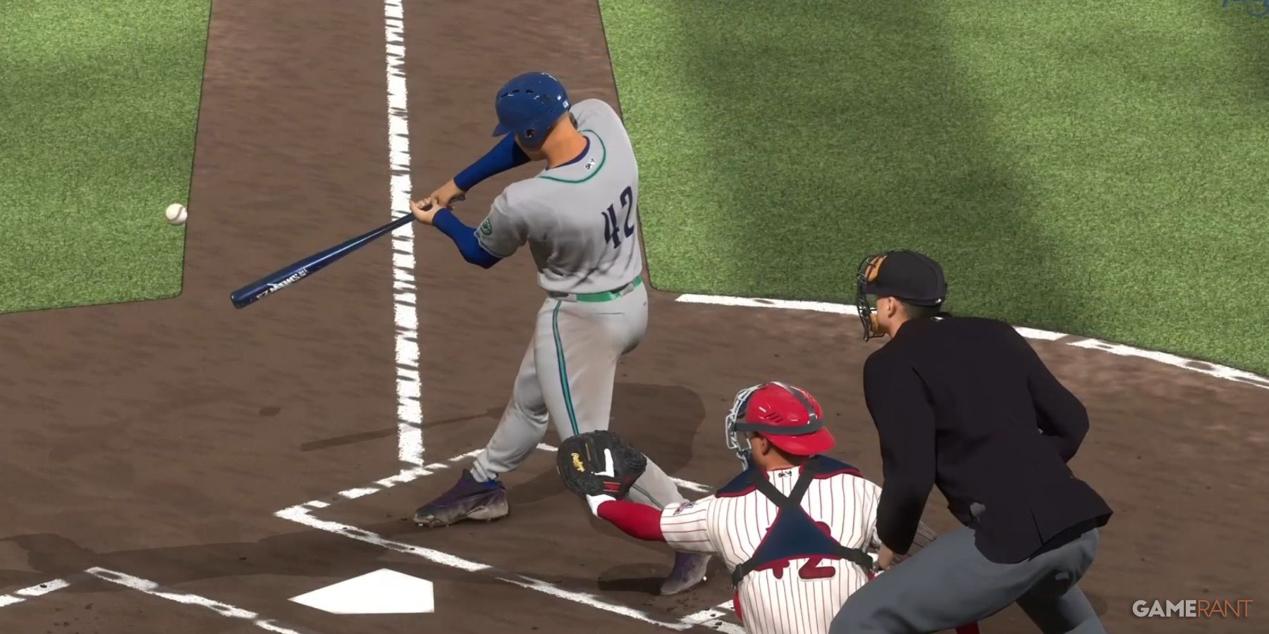 MLB The Show 23 Hitting A Home Run In Double A