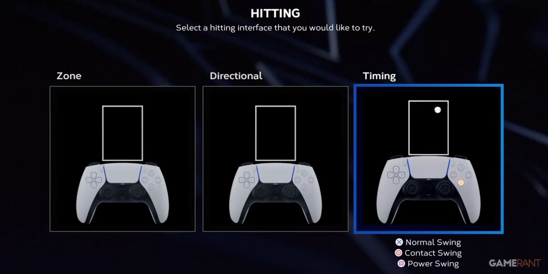 MLB The Show 23 Timing Hitting Description