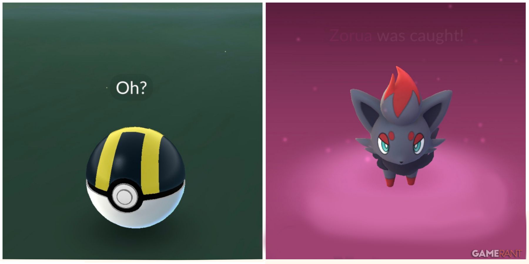 so I found My first zorua and it was disguised as Meloetta? : r/pokemongo