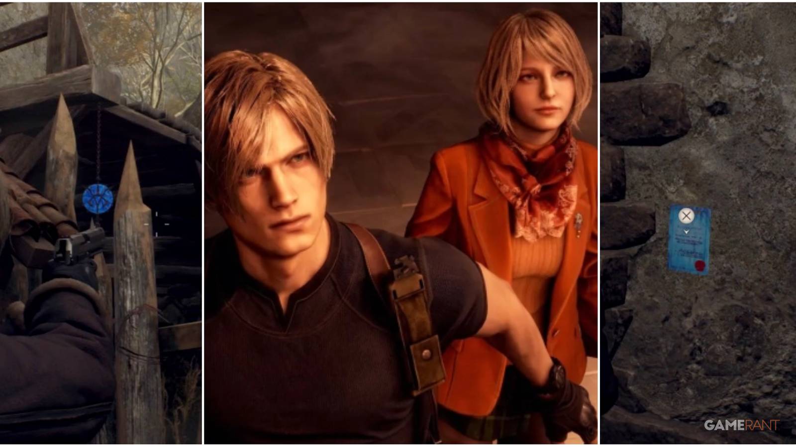 resident evil 4 remake leon blue notes request blue medallion