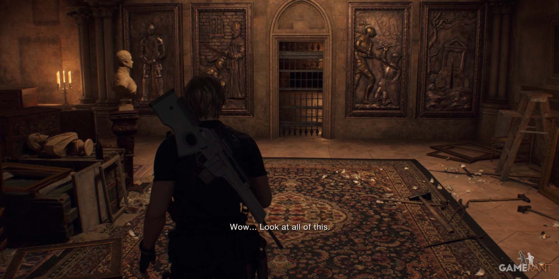 ResidentEvil4RemakeSwordMurals