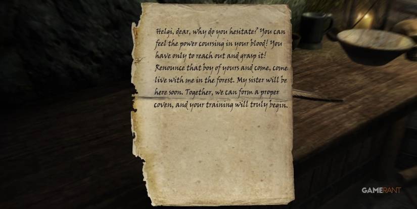 Skyrim Anise Letter To Helgi