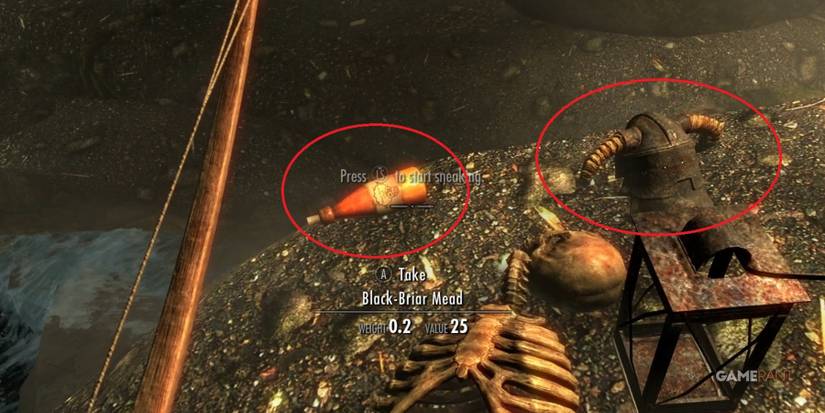 Skyrim Helgen Keep Treasure By The Bear