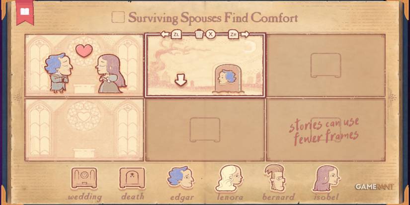 storyteller switch less frames for story