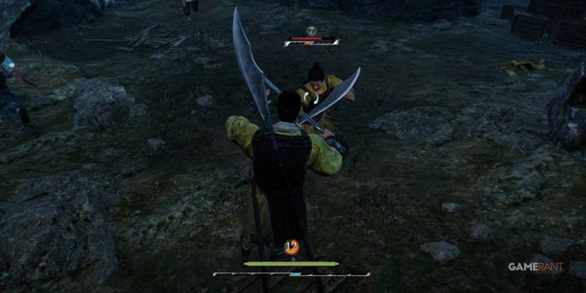 Wo Long Fallen Dynasty Blocking Against An Opponent