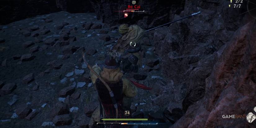 Wo Long Fallen Dynasty Bo Cai About To Thrust Spear Twice