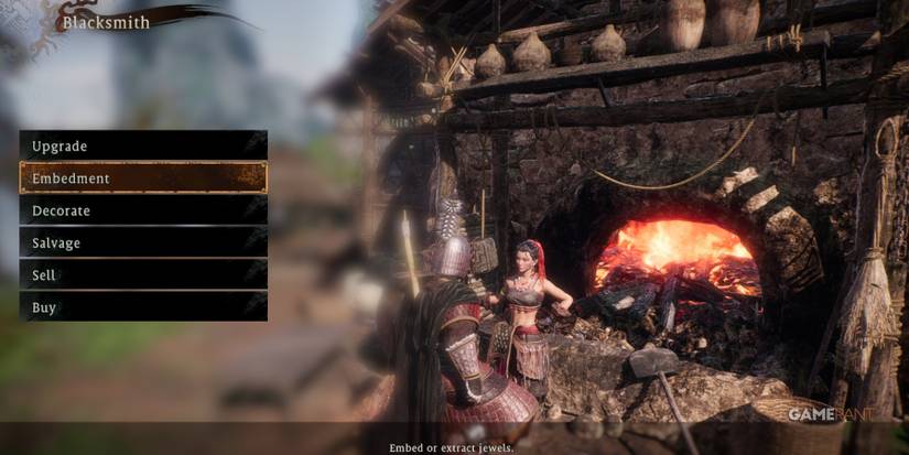 Wo Long Fallen Dynasty Embedding At The Blacksmith