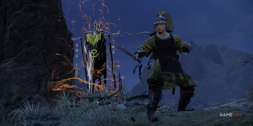 Wo Long Fallen Dynasty Holding A Straight Sabre