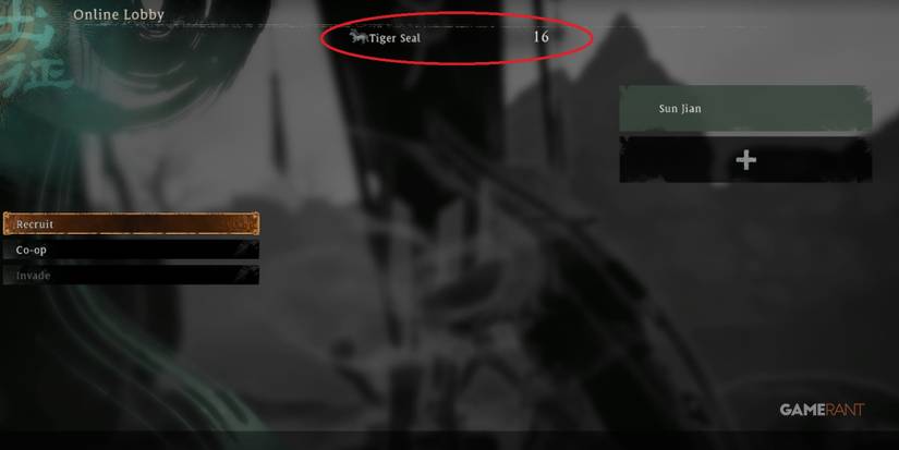 Wo Long Fallen Dynasty Tiger Seals Count