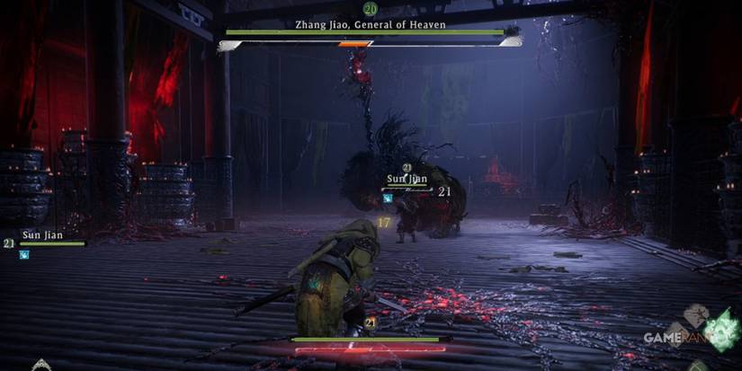 Wo Long Fallen Dynasty Zhang Jiao Preparing To Swing