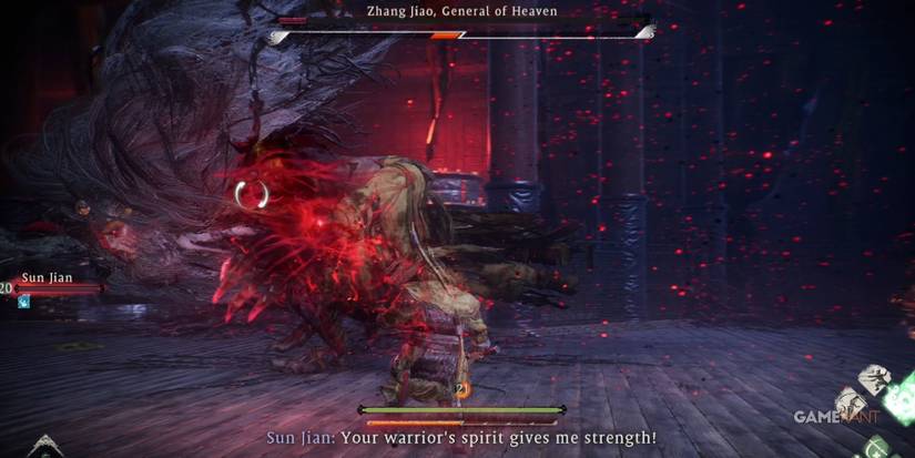 Wo Long Fallen Dynasty Zhang Jiao Unblockable Impale