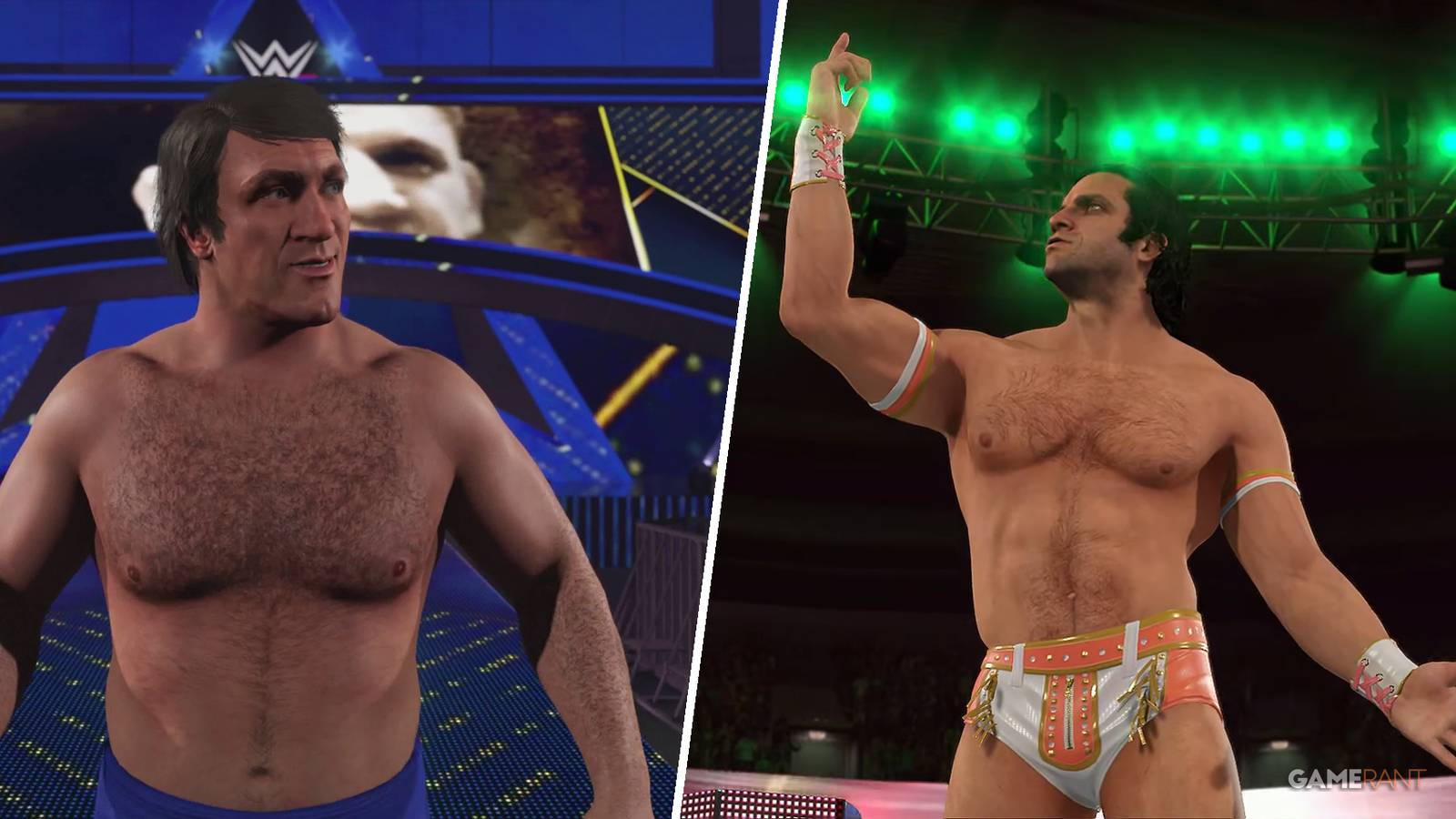 Bruno Sammartino and Ezekiel in WWE 2K23