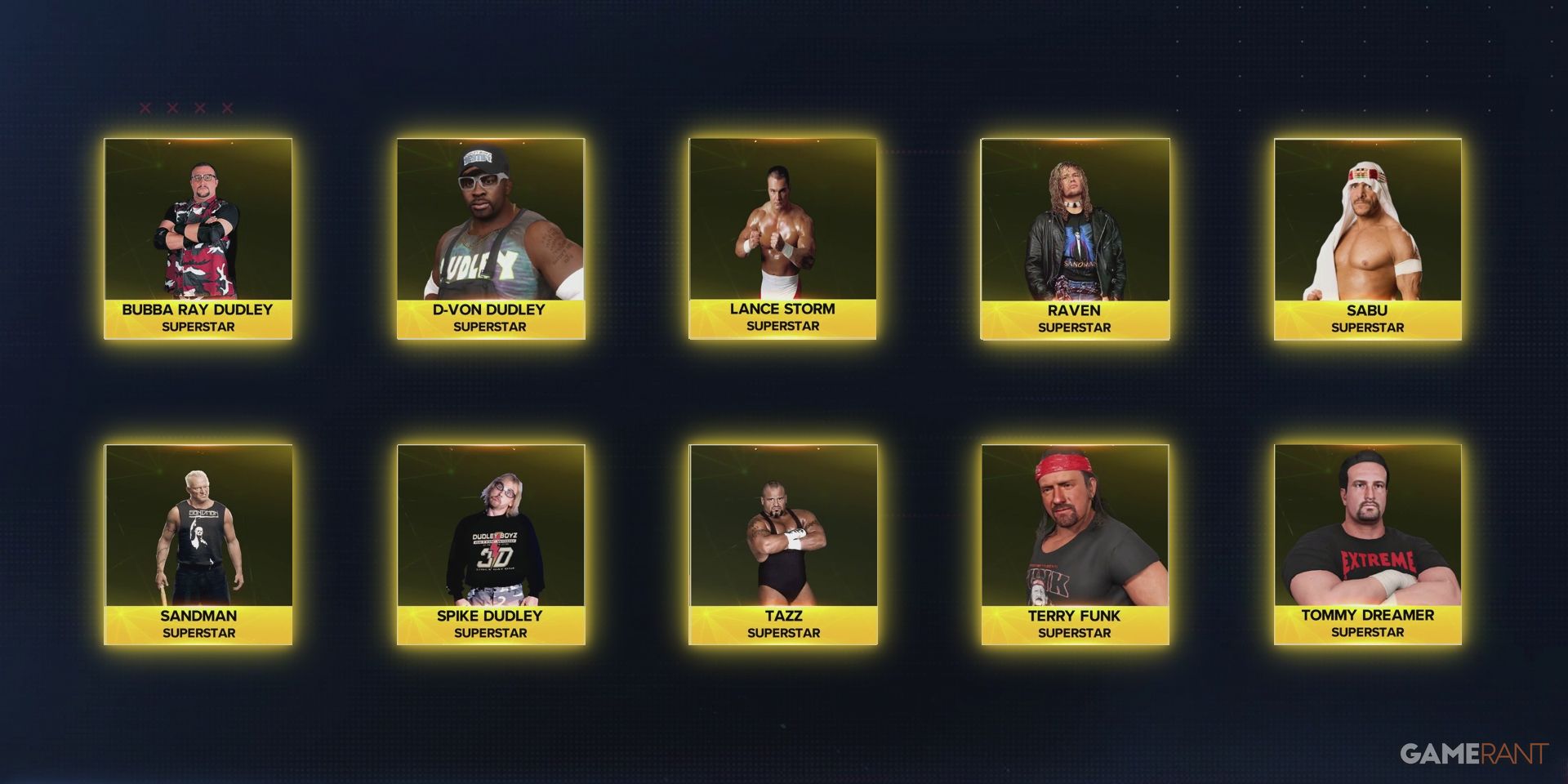WWE 2K23: The Best Custom Superstars Based on Former ECW Wrestlers