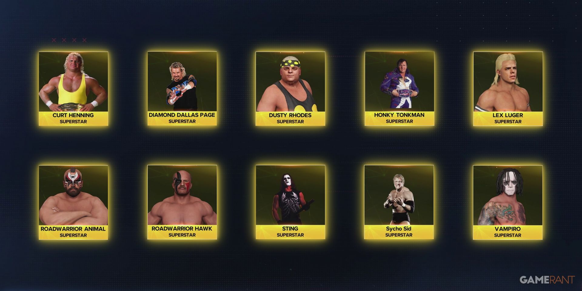 WWE 2K23: The Best Custom Superstars Based on Former WCW Wrestlers